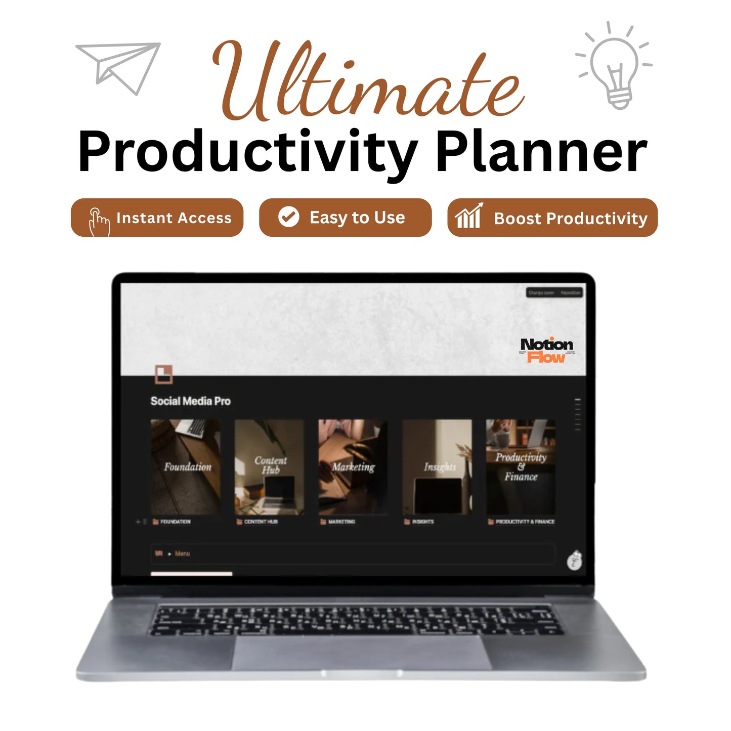 Organize. Plan. Create. Unstoppable.